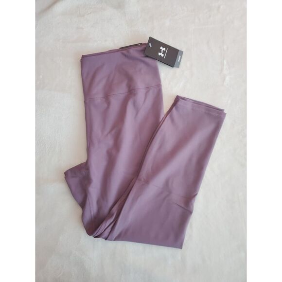 NEW Under Armour Women‎ High Rise Compression Ankle Leggings Pocket 1X Plus - Picture 1 of 3